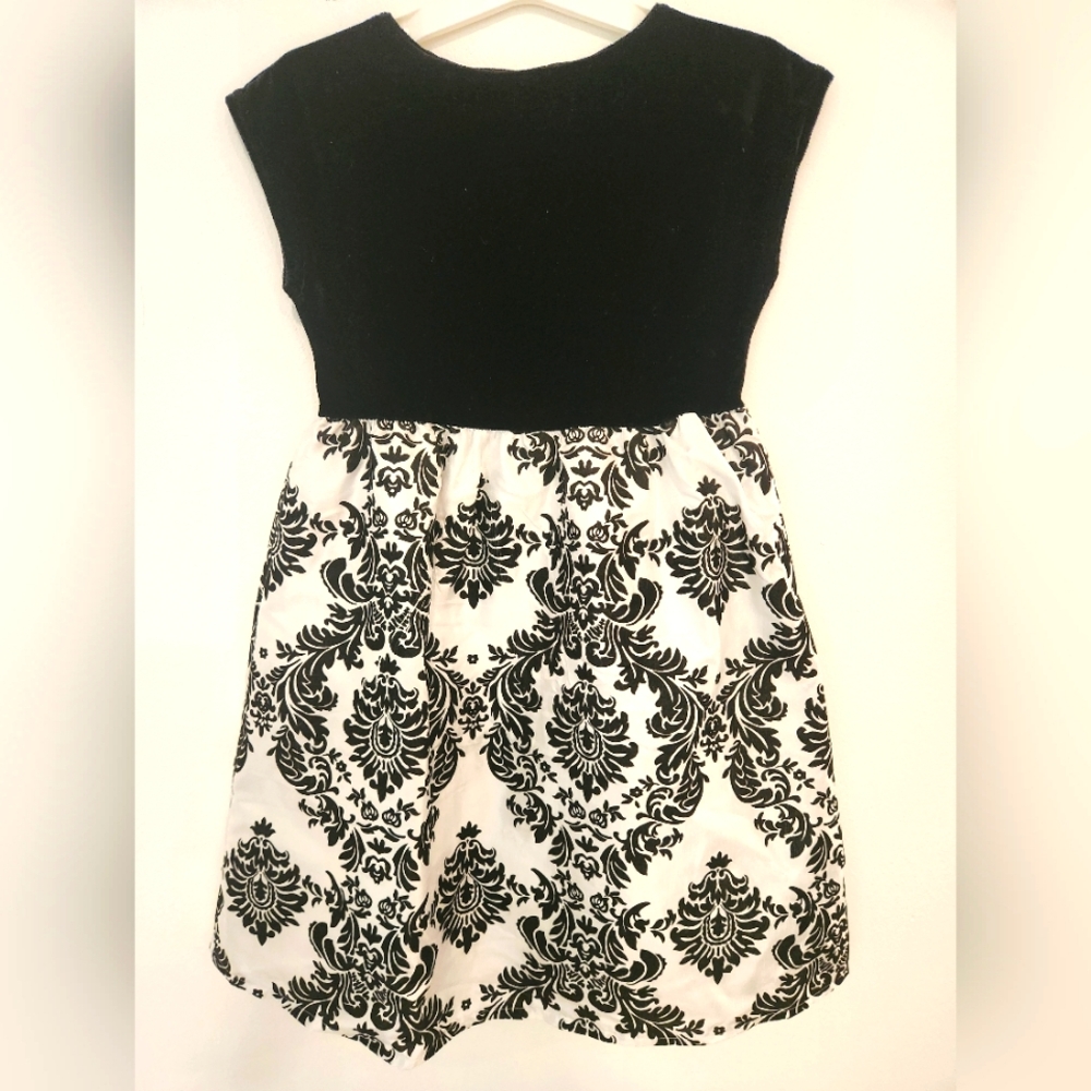 Kid Fashion Formal Dress Sz 8 Velvet
